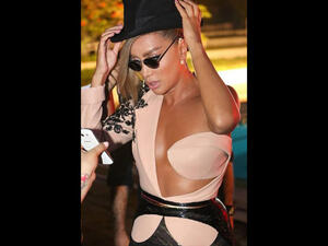 The revealing outfit Maya wore on the episode of Splash. (Image: Facebook)