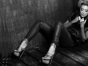 Maya Diab dressed in black. (Image: Facebook)
