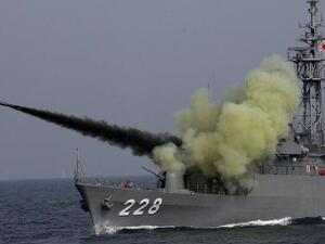 Missiles, this time off the coast of Japan