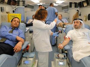 The annual blood donation campaign is one of MoF's CSR initiatives meant to enhance its involvement with UAE society