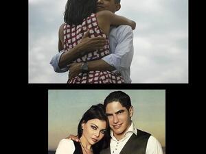 Barack and Michelle Obama/Haifa and ex-hubby Ahmad Abu Hashima