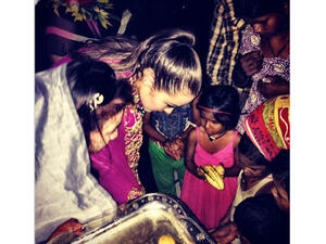 Miss Universe Olivia Culpo in India (Image: Instagram)