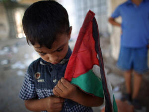 An Israeli drone fell in the city of Rafah, in the Gaza Strip, on Wednesday morning. (AFP/File)