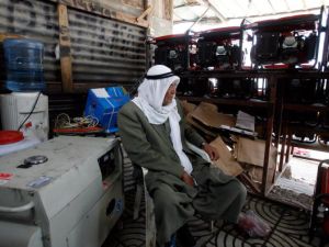 Power shortages are among the Gaza Strip's biggest problems. So, it is apt that Mahmoud Shaheen is called the 'Conqueror of Darkness'.