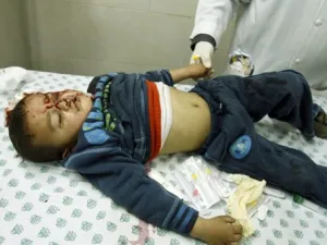 Under the cover of Arab revolutionary tumult, the Israeli aerial attacks including child casualties
