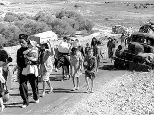 More than 750,000 Palestinians were displaced at the hands of Zionist forces in 1948 (Courtesy of Wikimedia) More than 750,000 Palestinians were displaced at the hands of Zionist forces in 1948 (Courtesy of Wikimedia)