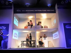 BenQ will be launching the world’s first 720P short-throw home entertainment projector in Q3