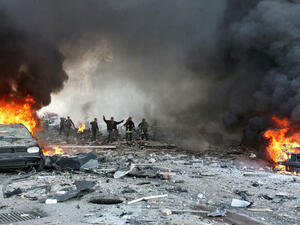Former Lebanese premier Rafik Hariri was killed in a massive explosion in central Beirut on February 14, 2005 [AFP/File]
