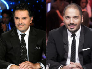 Ragheb Alama misses Ramy Ayach's wedding day for Iraq! (Image: Facebook)