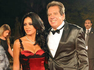 Rania's husband is very supportive of the career choices she makes. (Image: Facebook)