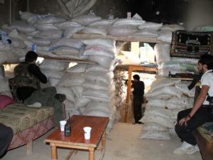 مقاتلون من المعارضة قرب دمشق/أ.ف.ب