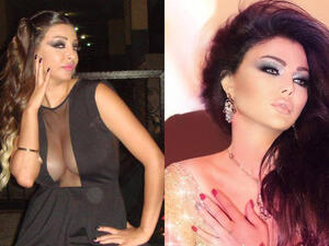 Yummy granny: Rola told the whole world how old Haifa really is! (Image: Albawaba edit)