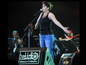 Tsk, tsk, Sherine, for wearing jeans, some say.
