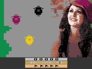 8-bit Portrait of an Egyptian actress Suad Hosni.