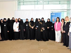 HMC Hospitality Staff who attended the workshop along with Trainer and British Council officials at Medical City Club Hotel