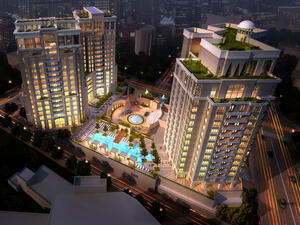 A digitalized version of St Regis Amman, one of the main additions to Jordan's hospitality sector (Photo credit : http://www.stregisammanresidences.com/the-residences-at-the-stregis-amman)