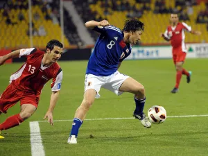 Syrian football: Syria V Japan, Asia Cup, 2011.