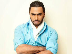 Tamer Hosny's not too happy about the Palestine concert allegations. (Image: Facebook)