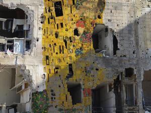 'I want to discuss how the whole world could be interested in art and on the other hand two hundred people are killed every day in Syria.' (Photo courtesy of Facebook)