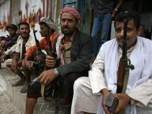 قبليون مسلحون في اليمن