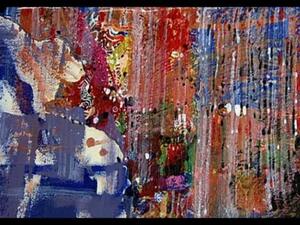 Aside being a painter, Abdul Qader al-Mubarak was also a teacher and a graphic designer. Photo source (Al Arabiya)
