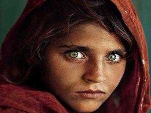 Steve McCurry's iconic work, 'Afghan Girl' (Photo courtesy of The National Geographic)