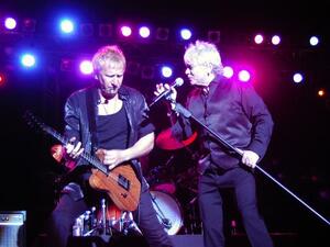Air Supply are playing at the Emirates Golf Club on Friday 