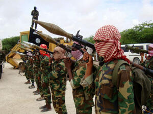 Al-Shabab, formed in 2006, has terrorized Somalia and surrounding countries with brutal attacks. The group merged with al-Qaeda in 2012. (AFP/File)