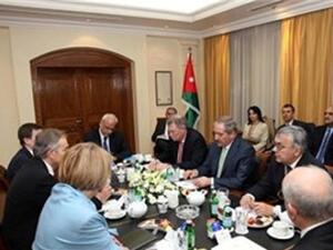 اول لقاء مباشر بين الاسرائيليين والفلسطينيين منذ 15 شهرا