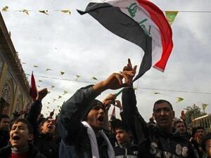 متظاهرون في الانبار