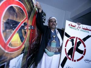 Sheikh Almarwani campaigns against revenge killings in Yemen