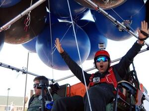 Fareed Lafta on another adventure (Source: AP)