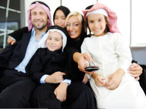 Families gather to watch Ramadan TV together. (Image: ShutterStock)