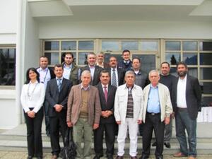 Engineers and other participants in Turkey's trip