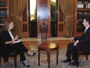 الرئيس السوري بشار الأسد خلال مقابلة مع قناة راي نيوز24 التلفزيونية الإيطالية