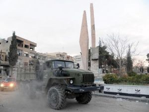 انتشار لقوات النظام السوري في النبك