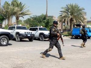 افراد امن عراقيون في بغداد