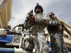 انتشار امني في شوارع بغداد 
