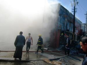 ارشيف/ دمار خلفه تفجير في بغداد