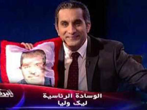 Bassem Youssef mocks Morsi