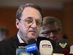 Deputy Foreign Minister Mikhail Bogdanov has called on Assad to refrain from talking about his re-election prospects ahead of the Syrian peace conference in Geneva (Courtesy of Naharnet)