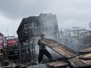 مئات المشردين بعد الحرق المتعمد لمنازل مسلمين في بورما