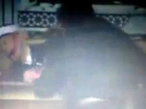 لقطة من شريط فيديو اغتيال البوطي