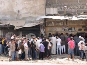 The bread queues of Aleppo: a legitimate target? 