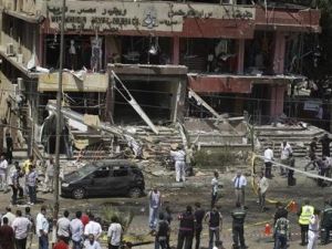 مسرح الهجوم الذي استهدف وزير الداخلية المصري في القاهرة
