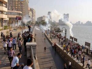 مواجهات بين الشرطة والمتظاهرين في القاهرة