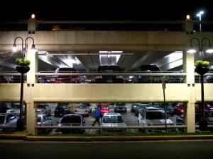 Parking multi-storey at the Holy Sites: that's what happens when you replace camels by motor vehicles.