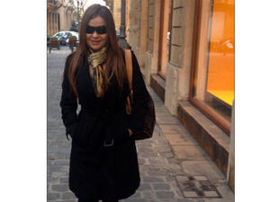 No need for a walker anymore! Carole Samaha is back on her feet again. (Image: Twitter)