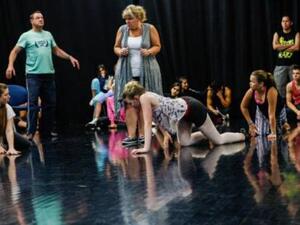 CATS during the rehearsals at DUCTAC, Mall of the Emirates, Dubai.