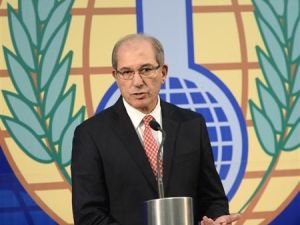 احمد اوزومجو المدير العام لمنظمة حظر الاسلحة الكيميائية